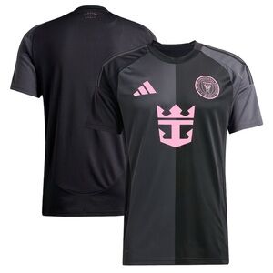 🏝️ Inter Miami CF x Royal Caribbean x Adidas Black & Pink Jersey (New with Tags)